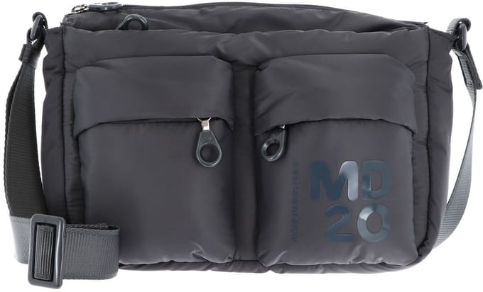 MANDARINA DUCK schoudertas MD20 Balloon Crossover Bag Antracite grijs