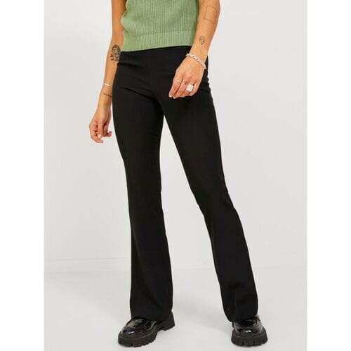 Broek JJXX 12224631 JXMYNTE SLIM FLARED H-BLACK