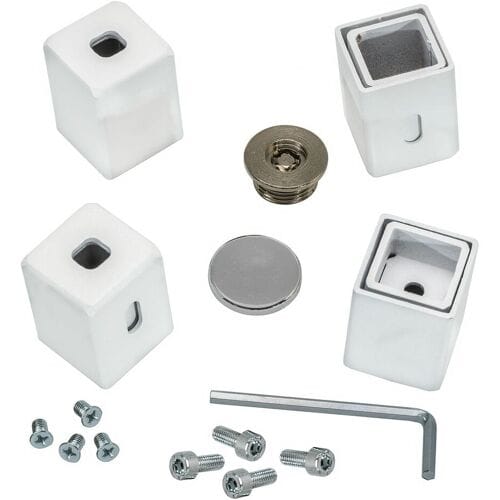 Kronenbach replacement mounting bathroom radiators Cube and Cube E KBCUBEBEFWM