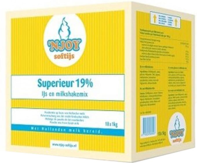 NJOY 19% superieur mix 1kg. a12