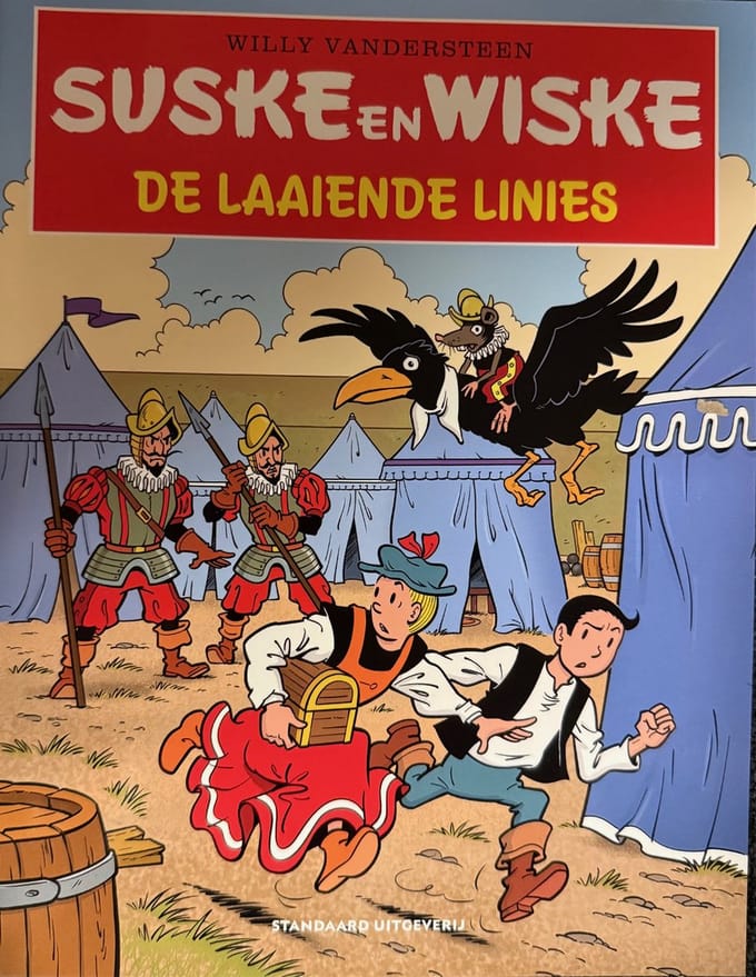 Suske en Wiske - in het kort 32 - De laaiende linies