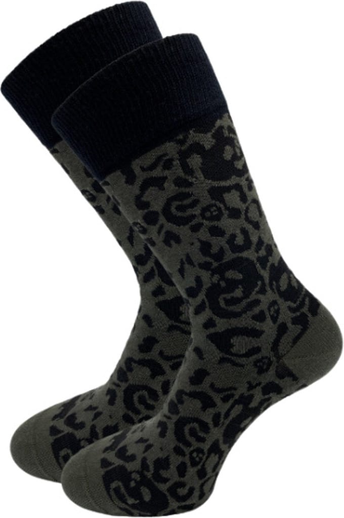 SQOTTON® - Naadloze sokken - Skelet Head - Maat 36-40