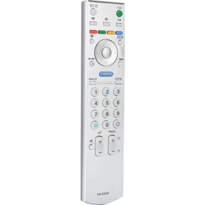 Télécommande universelle de remplacement pour téléviseur LED haute définition Sony white