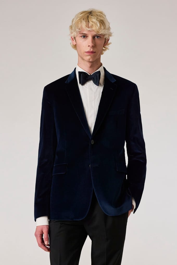 Paul Smith Mens Slim Fit 2 Btn Jacket Inky Blue Taglia: 52 | Blazers Outlet | Uomo | Blu
