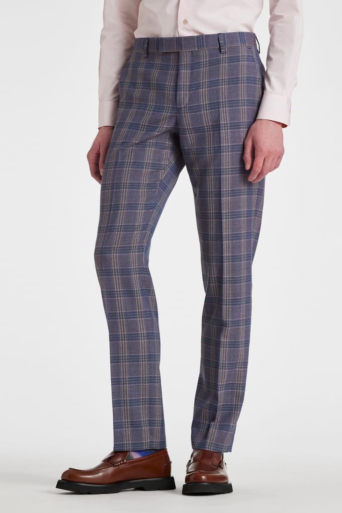 Paul Smith Trouser Inky Blue Taglia: W32 | Pantaloni da completo Outlet | Uomo | Blu