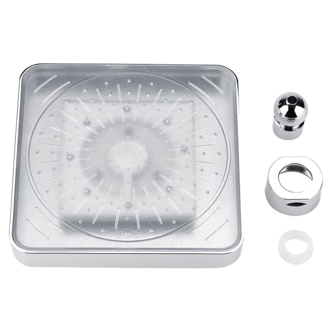 7 Kleuren LED Romantisch Licht Waterbad Huis Badkamer Douchekop white