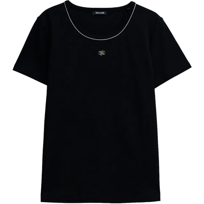 T-shirt met lurex dames Salsa Jeans Basic