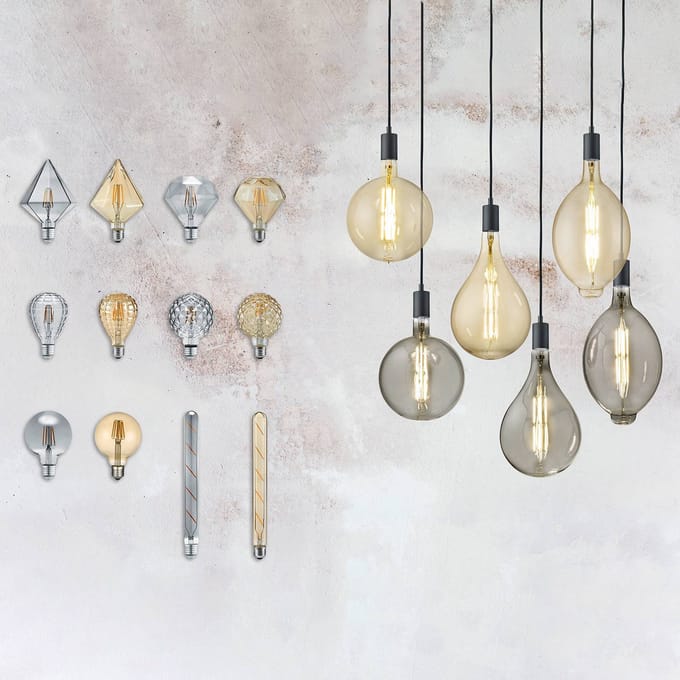 Trio Lighting LED bollamp E27 6W 2.700K amber