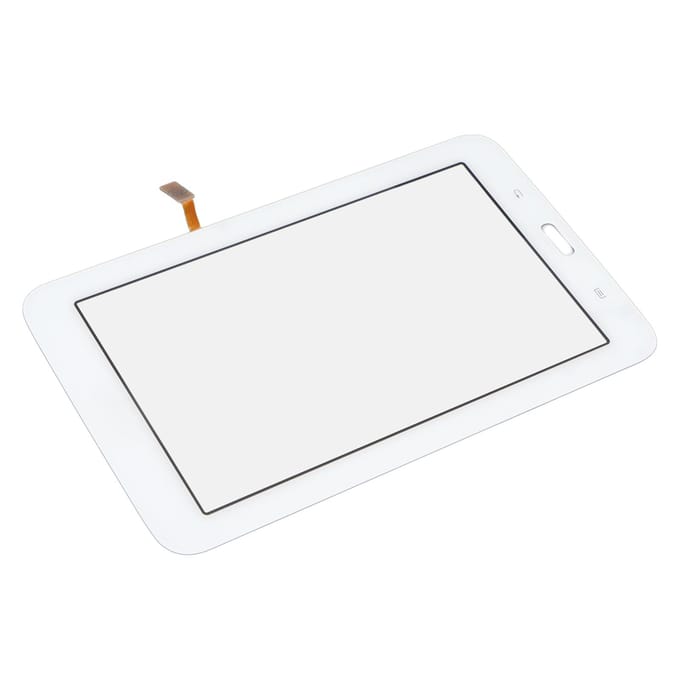 Numériseur Écran Tactile en Verre Pièce Accessoire de Remplacement pour Samsung Galaxy Tab 3 Lite SM‑T110 7in blanc