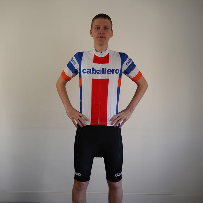 Caballero - wielershirt - koerstrui - retro - vintage - maat S