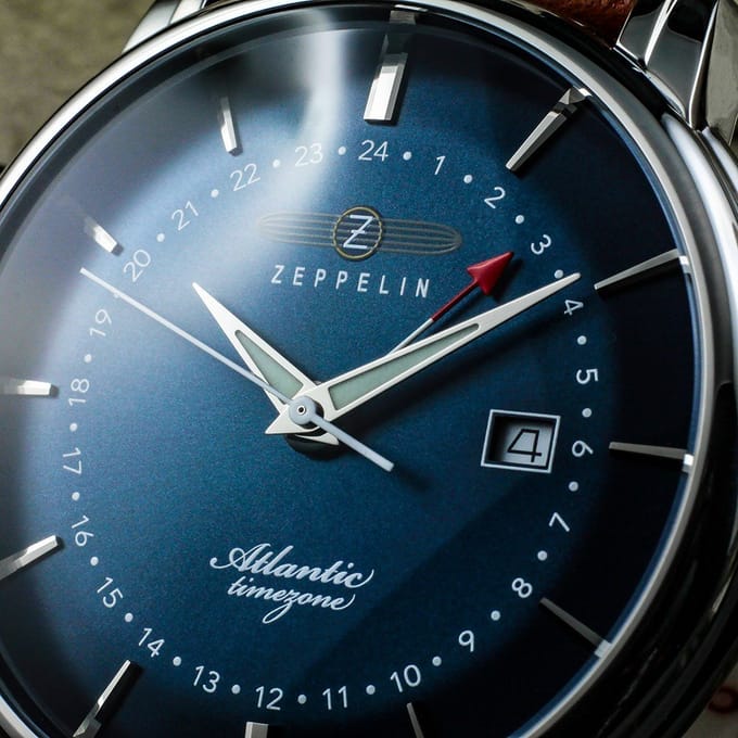 Zeppelin - 8442-3 - Polshorloge - Heren - Quartz GMT - Atlantic