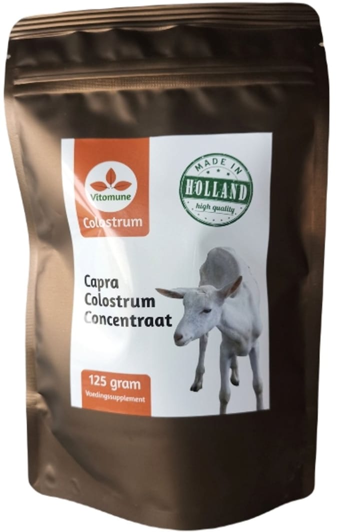 Colostrum Geiten poeder 125 gram