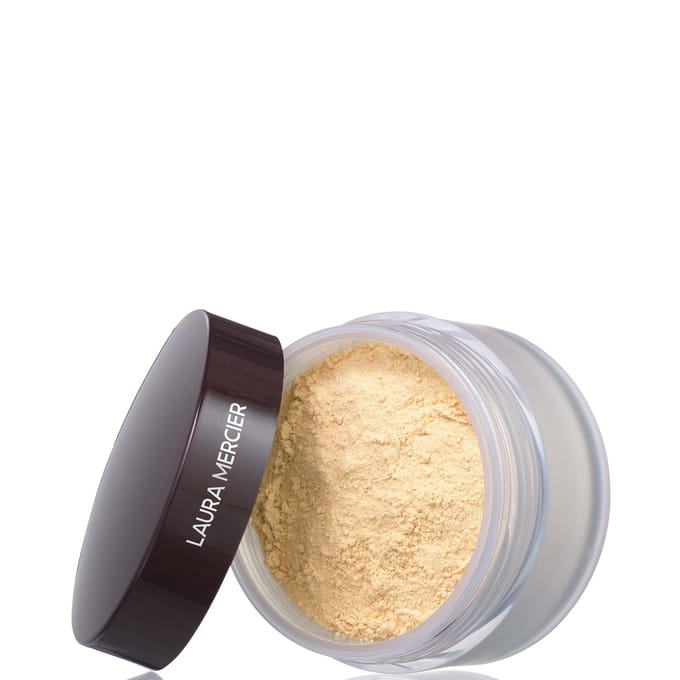 Laura Mercier Translucent Loose Setting Powder 29g & Velour Puff Set (Various Shades) - Honey