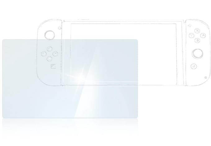 uRage Beschermglas voor Nintendo Switch OLED, 2 stuks