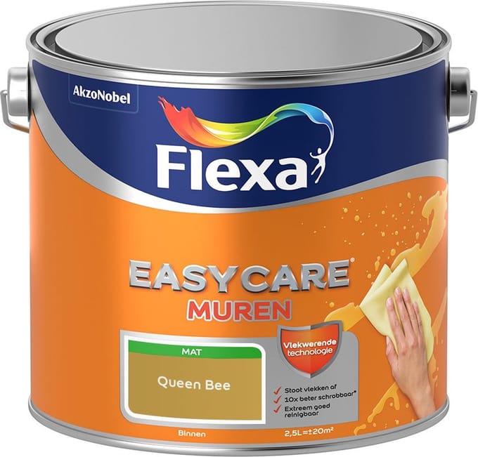 Flexa - Easycare Muren - Queen Bee - Mengverf - 2,5 L