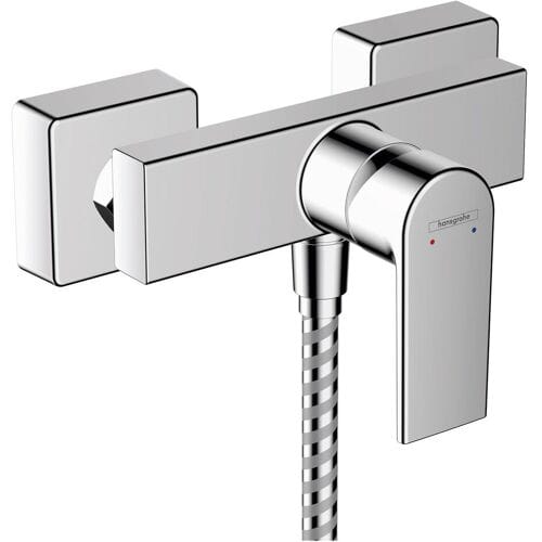 Hansgrohe Vernis Shape Eengreeps douchekraan - opbouw - hoogglans chroom