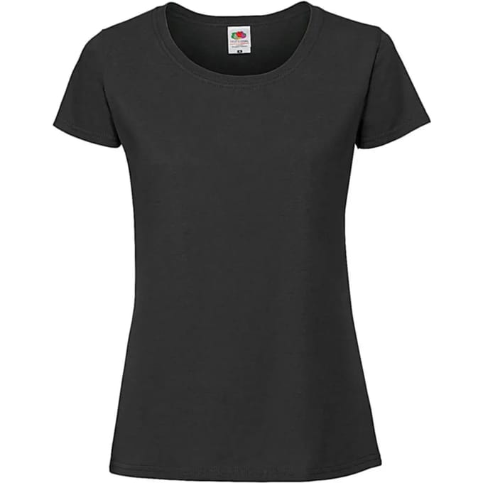 Dames-T-shirt Fruit of the Loom Ringspun Premium