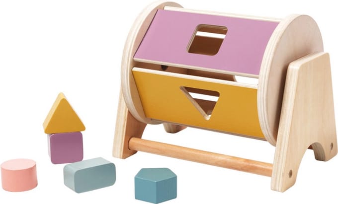 Myka's Draai Box - Sensorisch Speelgoed - Vanaf 1 jaar - Hout - Montessori