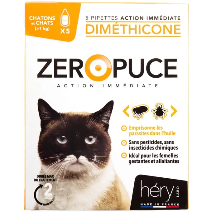 Katten ongediertebestrijding Héry Pipet ZP (x5)