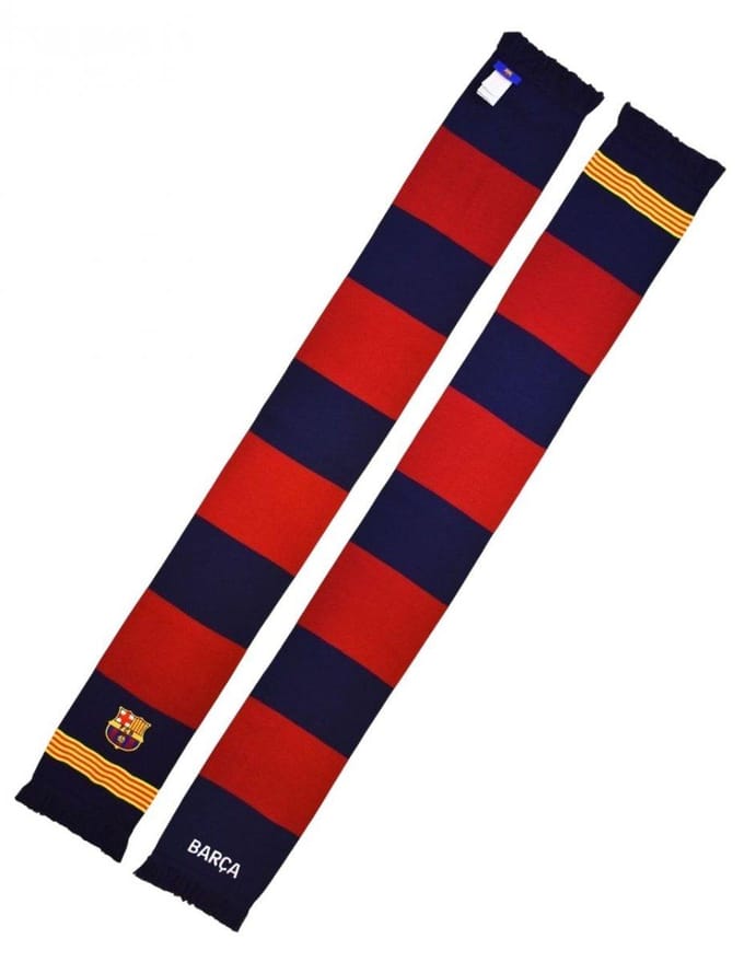 Écharpe double verticale FC Barcelone 5004BUD22 multicolore