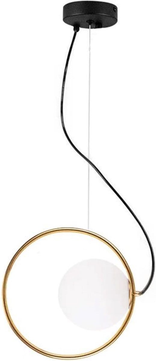 Toolight App1273-1Cp Hanglamp Goud 23X22X23Cm