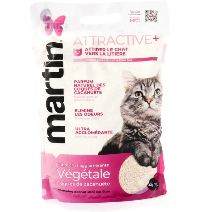 Kattenbakvulling Martin Sellier Attractive+ Agglo