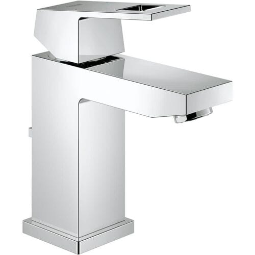 GROHE Eurocube Wastafelkraan - Met trekwaste - Chroom
