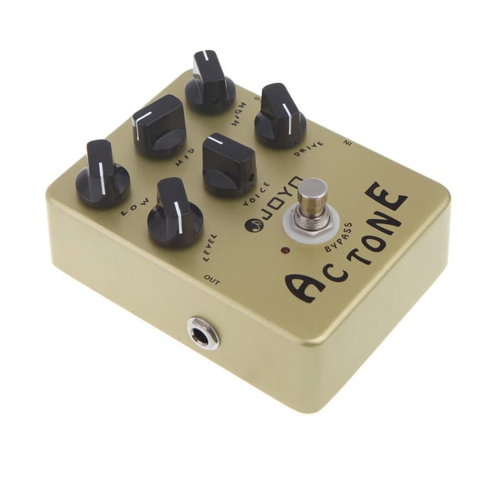 JOYO JF-13 AC Tone Vox Amp Simulator Gitaar Effectpedaal True Bypass white
