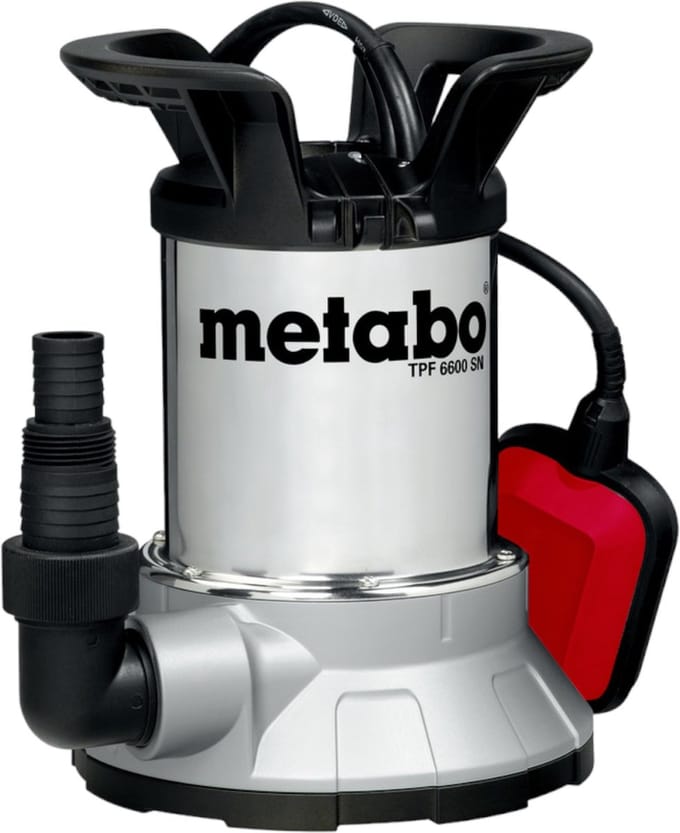 Metabo TPF 6600 SN 250660006 Vlakzuigende dompelpomp 6600 l/h 6 m
