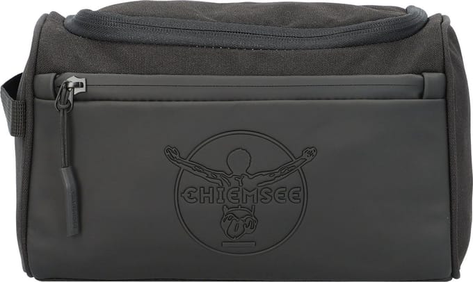 Chiemsee Track "n" Day Toilettas 23 cm - 4 L - Ritssluiting - schwarz-black
