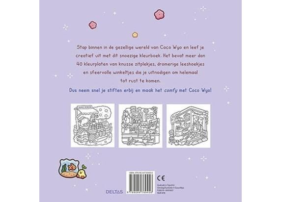 Cozy Corner Cute & Comfy kleurboek Coco Wyo Kleurboeken