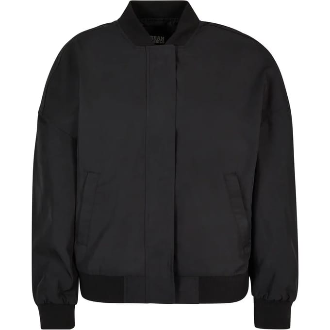 Urban Classics - Recycled Oversized Light Bomber jacket - M - Zwart