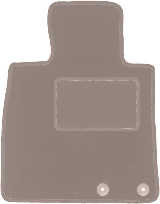 Beige bestuurdersmat voor: Nissan Note II hatchback (2012-)