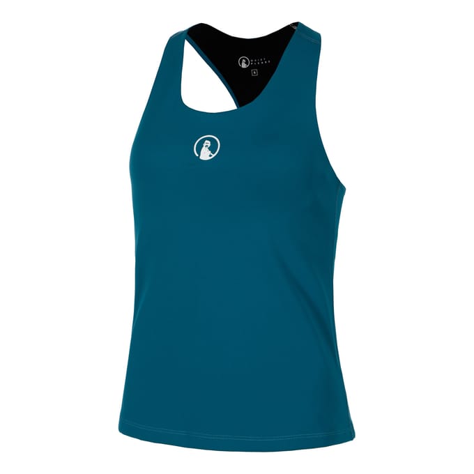 Quiet Please Create Inside In Tanktop Dames-Petrolblauw,Wit