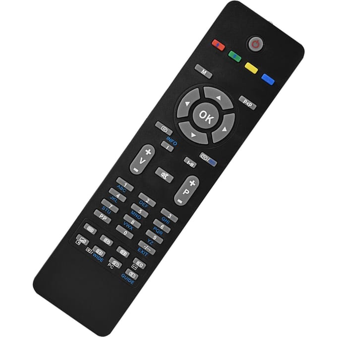Télécommande Universelle Intelligente LED LCD TV de Remplacement RC1205 Pour Hitachi black