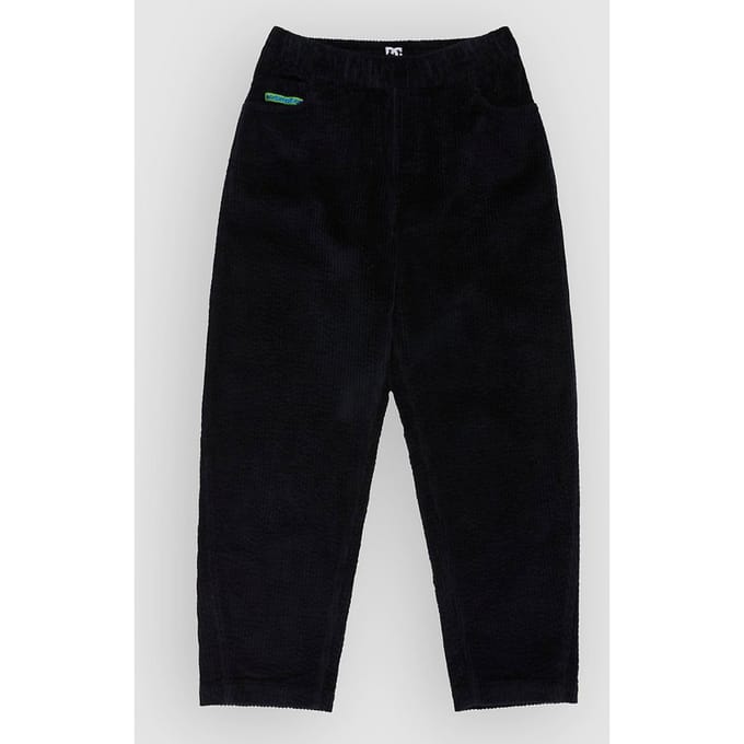 DC Barrel Cord Kids Broek zwart