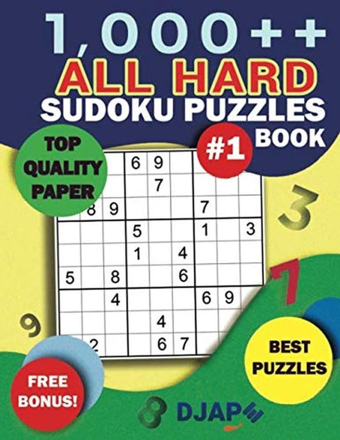 1000+ Moeilijke Sudoku Puzzels voor Gevorderden