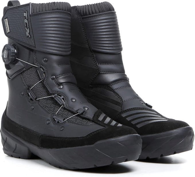TCX Infinity 3 Mid WP Zwart Motorschoenen - Laars