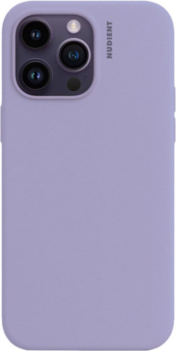 Nudient Base Case iPhone 14 Pro Max Soft - Paars