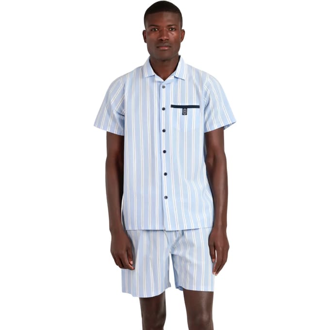Gestreepte open pyjama Admas Classic