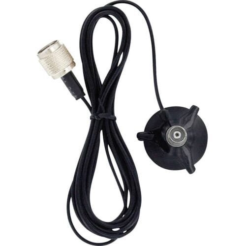 Magneethouder Albrecht Mini Magnetfuß mit TNC Anschluß (am Fuß und Kabel) 6678