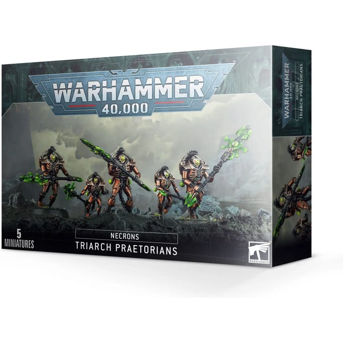 Figurine Games Workshop Warhammer 40k - Necron Pretoriens du Triarcat (x5)