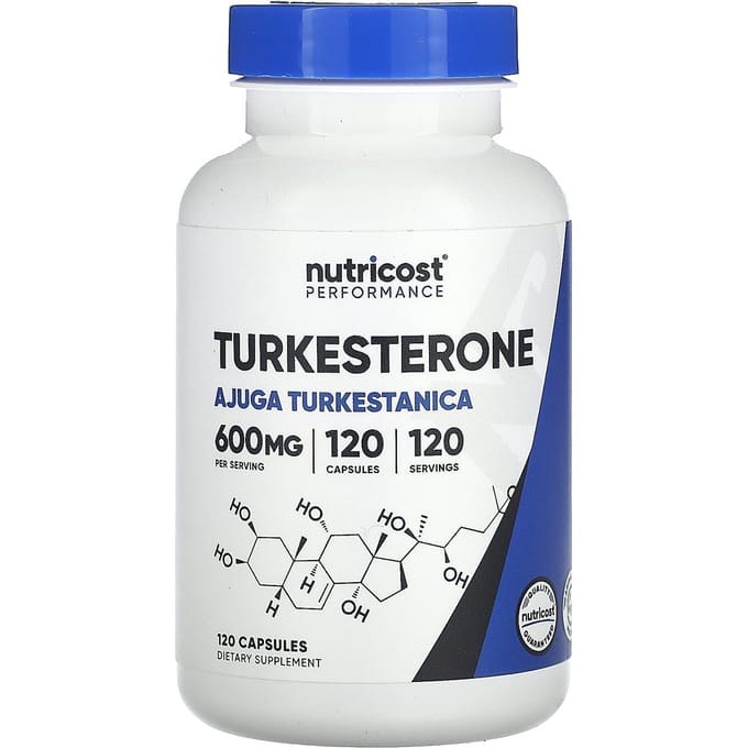 Performance, Turkestérone, 600 mg, 120 Gélules
