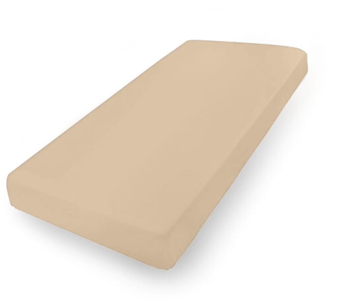 Matex CLASSIC Serie - Jerseylaken met Elastiek - 150x190/160x200 - Donker Beige
