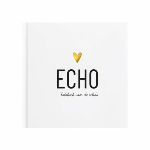 Echoboekje - Bewaarboek voor alle Echo’s - Echo Album Zwangerschap