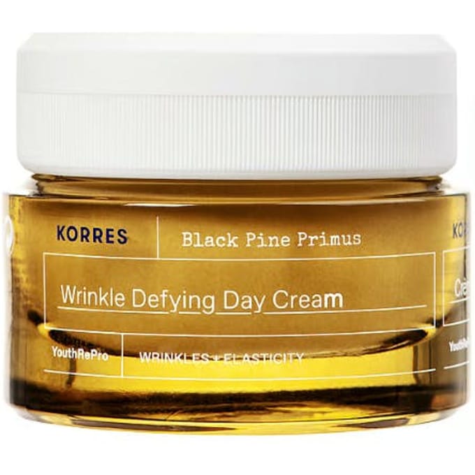 Korres Black Pine Primus Gladstrijkende dagcrème met antirimpeleffect Gezichtscrème Dames 40 ml