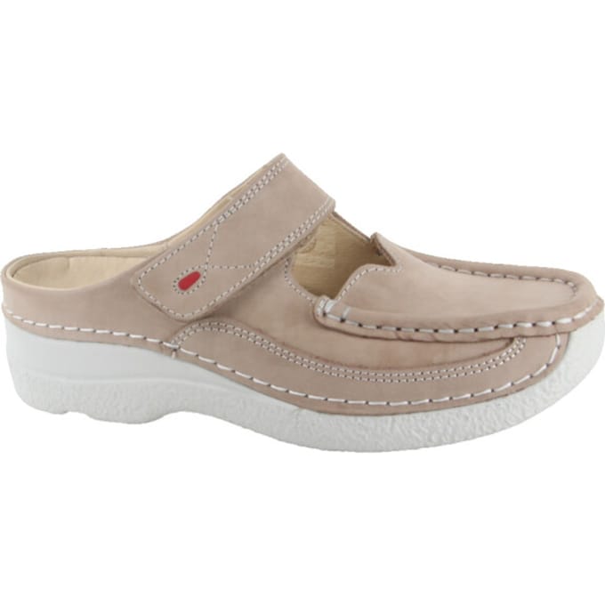 Wolky Dames Klompen 06227 Roll Slipper Beige