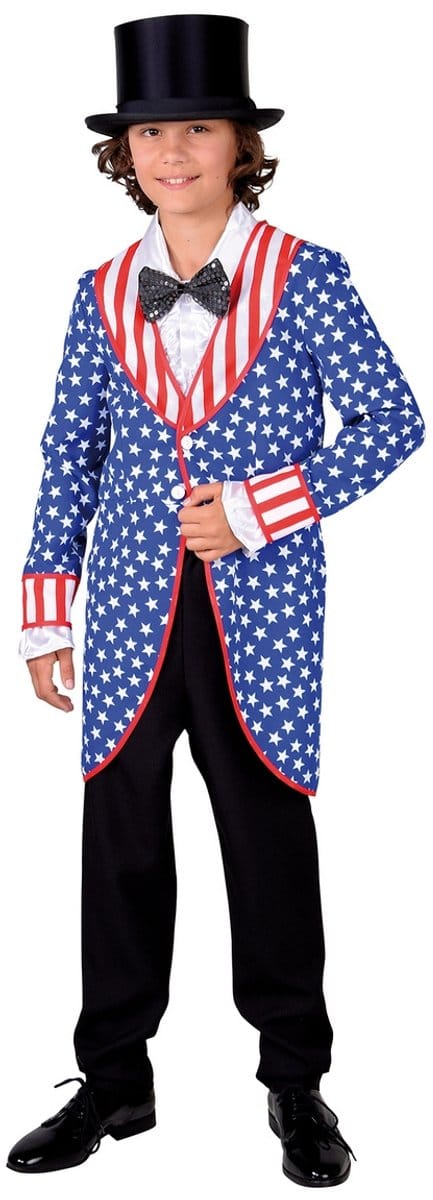 Slipjas Amerika Stars And Stripes Kind - Maat 140