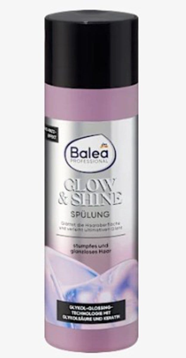 Balea Conditioner Glow & Shine voor gladde en glanzende haren