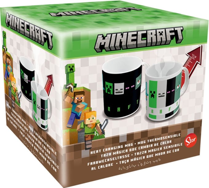 Minecraft Mok in Giftbox - Heat Change